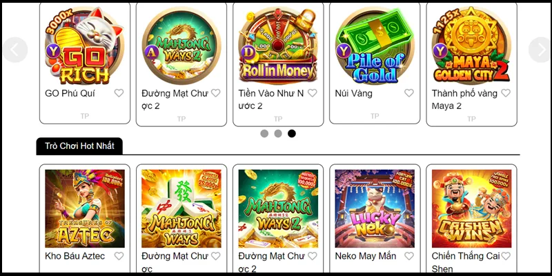 Chọn game phù hợp để tham gia